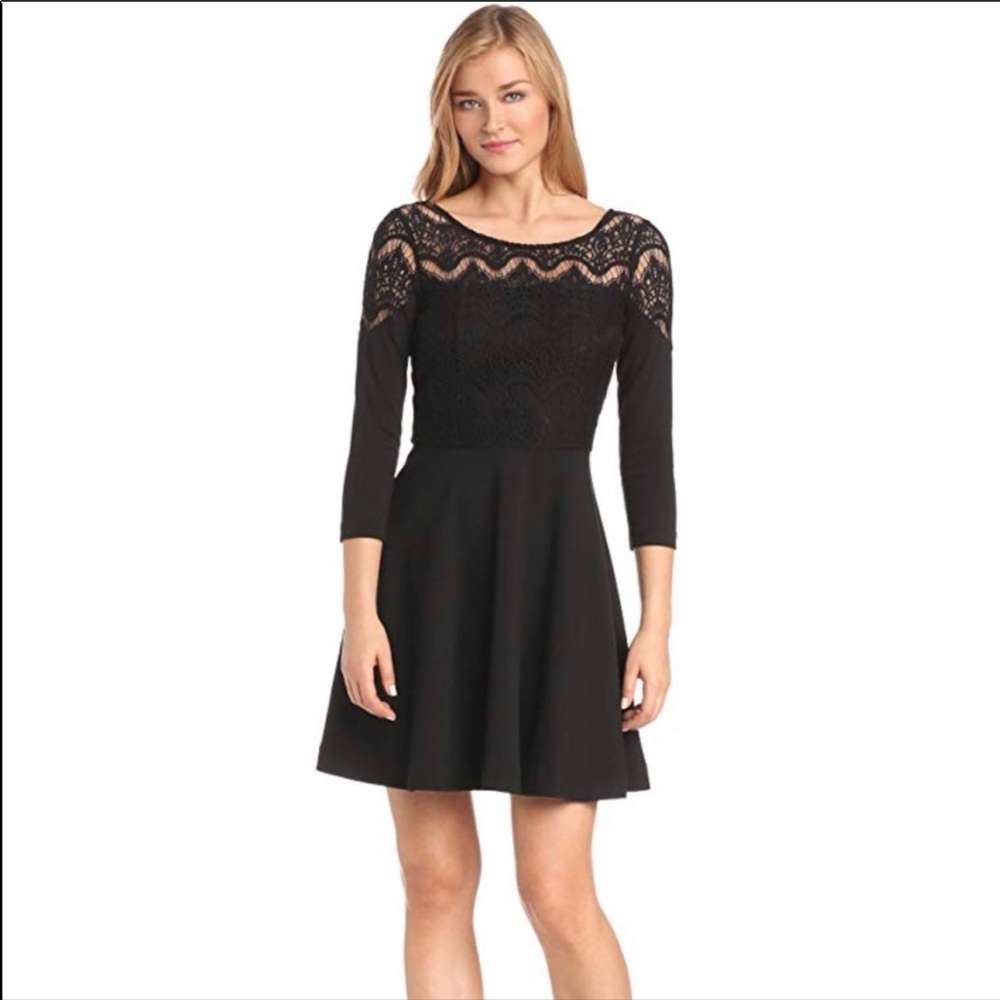 Lilly Pulitzer Lace Fit and Flair Dress